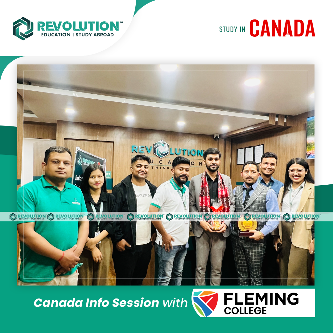 Info session of Fleming College, Canada